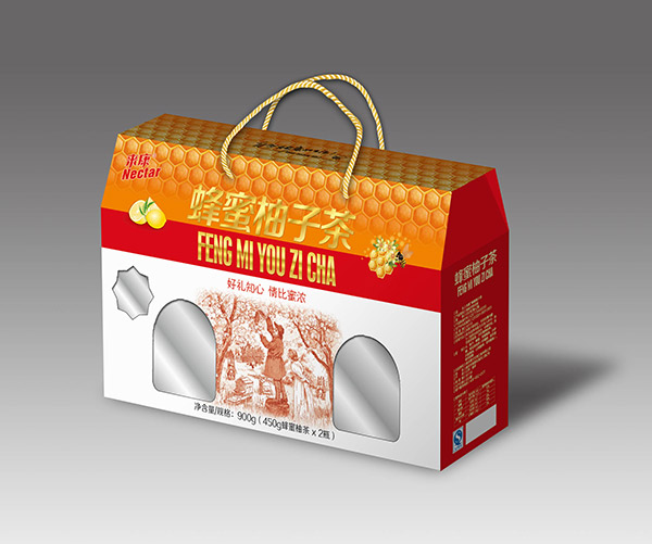蜂蜜柚子茶包装盒